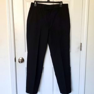 Alfani Mens Black Dress Pant 32x30